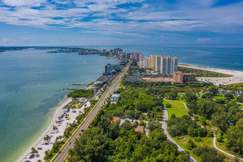 Florida Beach Aerial